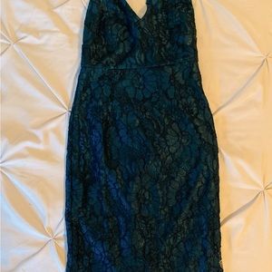 Lulu’s Wishful Wanderings Lace Bodycon Dress